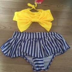 子供 水着 キッズ 女の子 ビキニ 125〜140のサムネイル