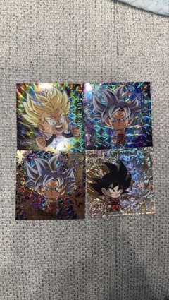 ドラゴンボール シール 4枚セットのサムネイル