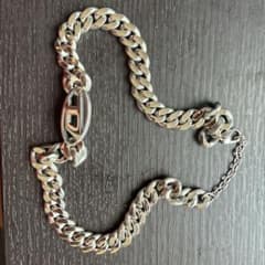 DIESEL チェーンネックレス シルバーカラーのサムネイル