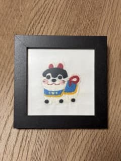 狛犬の手刺繍　犬張子のサムネイル
