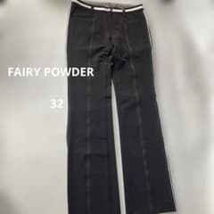 新品タグ付き　フェアリーパウダー　ゴルフパンツ　メンズパンツ　黒　32のサムネイル