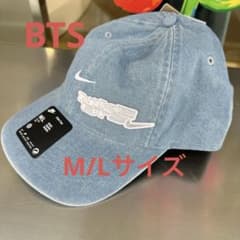 BTS Nike x BTS コラボ キャップ デニム 新品未使用 カスタマイズ