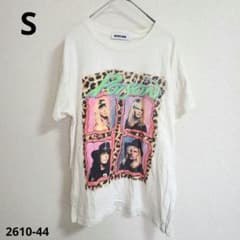 デイドリーマー【S】Tシャツ クルーネック 半袖 バンド 白 綿 デイリー