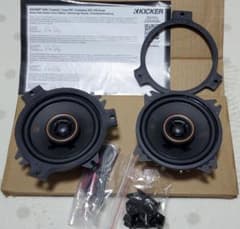 KICKER キッカー 10cm スピーカー ほぼ新品♪のサムネイル