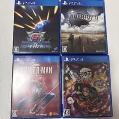 PS4ゲーム4本セットのサムネイル