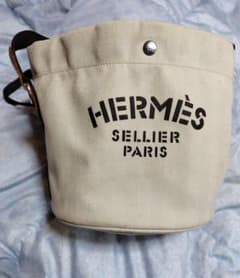 HERMES エルメス ショルダーバッグ サックドパンサージュ バケツ型のサムネイル