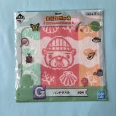 동물의 숲 이치 반 쿠지 G상 핸드 타월 라코스케