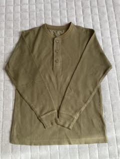 ヘンリーネックリブロングＴシャツのサムネイル