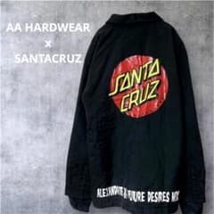 AA HARDWEAR × SANTA CRUZ スノボウェア Lサイズ 希少 AA HARDWEAR x SANTACRUZ スノーボードウェア 黒 - メルカリ