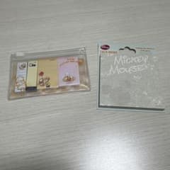 付箋　ディズニー　くまのプーさん　ミッキーマウス　メモ帳のサムネイル