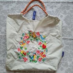 新品⭐︎フェイラー×ボールアンドチェーン コラボ ハイジ柄 刺繍 エコバッグ M フェイラー ハイジ刺繍エコバッグ Mサイズ ボールアンドチェーン