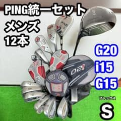 PING統一 フレックスS メンズゴルフクラブセット 12本 UT2本 実戦向け PING統一 フレックスS メンズゴルフクラブセット 12本 UT2本 実戦向け