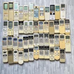 エアコン用リモコン 大量まとめ売り 50個 多数メーカー - メルカリ