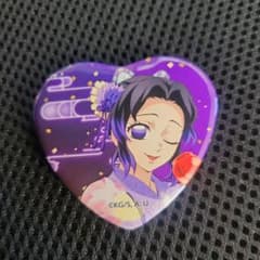鬼滅の刃 ナムコ B賞 ハート型 缶バッジ namco 胡蝶しのぶ - メルカリ