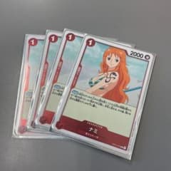 ワンピースカード　ナミ R 4枚のサムネイル