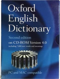 Oxford English Dictionary Ver.4.0 CD-ROM - メルカリ