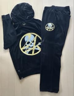 24KARATS マスターマインド フルジップジャージ　ベロア　セットアップ