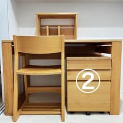 ちぃ★　ACTUS　アクタス　PIZZI　学習机 シェルフと同時購入で割引 ACTUS アクタス PIZZI 学習机 - メルカリ