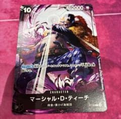ワンピースカード ティーチ 黒ひげ プロモ 交流会 P-100 - メルカリ