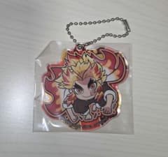 鬼滅の刃 ぴた！でふぉめ趣味に没頭 アクリルキーホルダー 煉獄杏寿郎のサムネイル