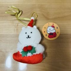 ナガノのくま ナガノキャラクターズ　オーナメントにもなるマスコット クリスマス 美品」ナガノのくま オーナメントにもなるマスコット クリスマス