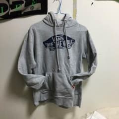VANS プルオーバーパーカー グレーのサムネイル