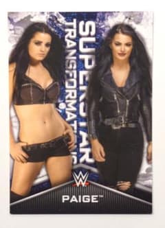 Thumbnail of WWE 女子プロレスカード ペイジ　PAIGE　カード