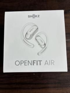 SHOKZ OPENFIT AIR ワイヤレスイヤホン ホワイトのサムネイル