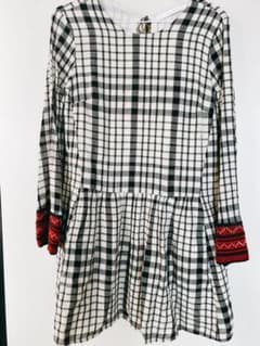ZARA チェックワンピースのサムネイル
