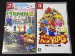 switchソフト ピクミン4 スーパーマリオRPG - メルカリ