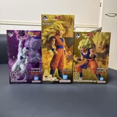 一番くじ ドラゴンボール 孫悟空3.2 フリーザ　バビディ　セット売り　未開封のサムネイル