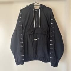 Nike ナイロン プルオーバー アノラック スウォッシュ Lサイズ - メルカリ