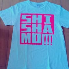 SHISHAMO Tシャツ 白 赤のサムネイル