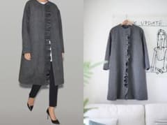 希少 YOKO CHAN ヨーコチャン ラッフル コート - メルカリ