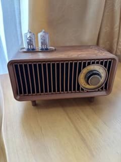 真空管ラジオ ブラウン 真空管ラジオ ブラウン コンパクト - メルカリ