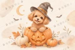ハロウィン イラスト アートのサムネイル