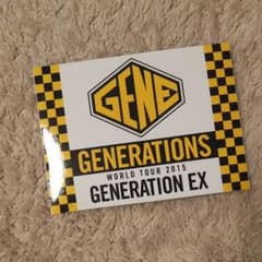 再出品 GENERATIONS ステッカーのサムネイル