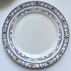 美品】クレイユモントロー コルベール デザートプレート フランス