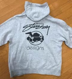 stussy スケートマン パーカー フード Mサイズのサムネイル