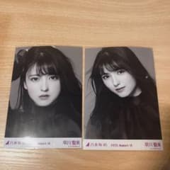 乃木坂46 生写真　早川聖来　モノクロームポートレートのサムネイル
