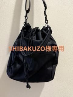 使用3回 ニューエラ ドローストリングポーチ ブラック ショルダーバッグのサムネイル
