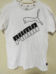 中古品　　プーマ　  半袖Tシャツ　 ホワイト　　160cmのサムネイル
