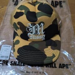 A BATHING APE x MOUSSY メッシュキャップ - メルカリ