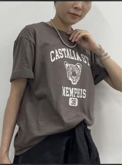 ラウンジドレス　アニマルTシャツのサムネイル