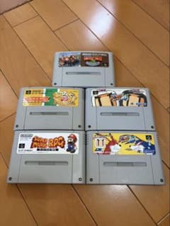 スーパーファミコン ゲームセットのサムネイル