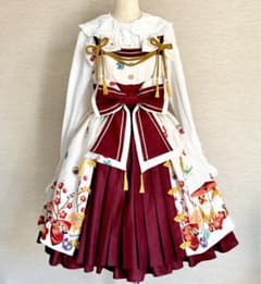 【12/16まで】メタモルフォーゼ春告げ鳥の恋うららJSK 和ロリ 和風ロリィタ 12/16まで】メタモルフォーゼ春告げ鳥の恋うららJSK 和ロリ 和風