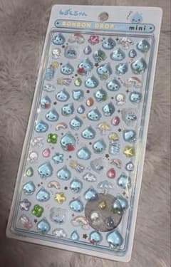しずくちゃん ボンボンドロップシール mini シールのサムネイル