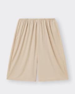 GU ペチパンツ　ベージュ　XL　ハーフ丈のサムネイル