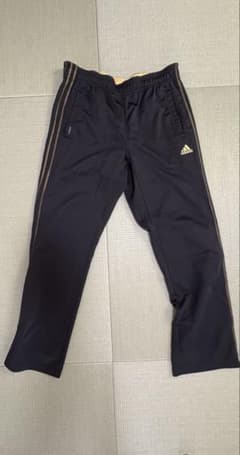 adidas CLIMALITE ジャージパンツ 黒のサムネイル