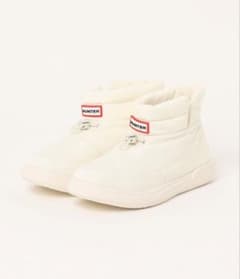 ハンター ユニセックスイン ブーティ ホワイト 23cm - メルカリ